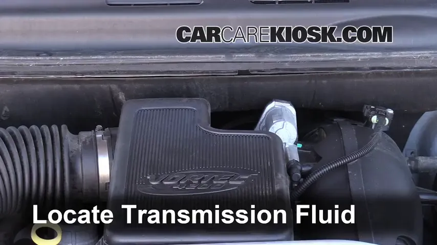 2009 GMC Envoy SLE 4.2L 6 Cyl. Transmission Fluid Check Fluid Level